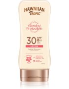 Hawaiian Tropic Glowing Protection Sunscreen Lotion loțiune pentru plaja SPF 30 170 ml