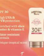 Hawaiian Tropic Glowing Protection Sunscreen Lotion loțiune pentru plaja SPF 30 170 ml
