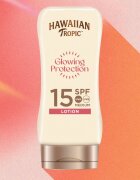 Hawaiian Tropic Satin Protection Ultra Radiance lapte de corp pentru soare rezistent la apa SPF 15 180 ml
