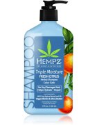 HEMPZ Triple Moisture sampon hidratant pentru păr 500 ml