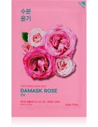 Holika Holika Pure Essence Damask Rose Masca hidratanta cu efect revitalizant sub forma de foaie 20 ml