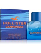 Hollister Canyon Sky For Him Eau de Toilette pentru bărbați 50 ml