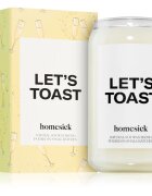 homesick Let's Toast lumânare parfumată 390 g