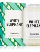 homesick White Elephant lumânare parfumată 390 g