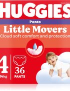 Huggies Little Movers Pants scutece de unică folosință tip chiloțel 9-14 kg 36 buc