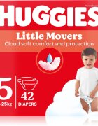 Huggies Little Movers Ultra Comfort scutece de unică folosință Jumbo 11-25 kg 42 buc