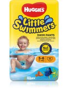 Huggies Little Swimmers 5-6 scutec tip slip pentru înot de unică folosință 12–18 kg 11 buc