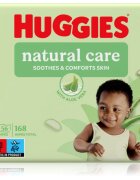 Huggies Natural Care servetele pentru curatare 3x56 buc