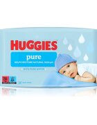 Huggies Pure servetele pentru curatare pentru nou-nascuti si copii 56 buc