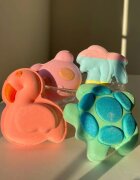 I Heart Revolution Bath Fizzer Turtle bombă de baie cu parfum Citrus & Green apple 110 g