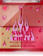 I Heart Revolution Sweet Chilli Blush & Highlight Quad paletă cu iluminatoare și farduri de obraz 4x0.9 g