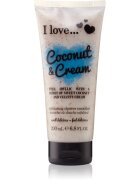 I Love Coconut & Cream gel de dus exfoliant 200 ml