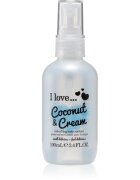 I Love Coconut & Cream spray de corp racoritor pentru femei 100 ml