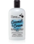 I Love Coconut & Cream Ulei gel de duș și baie 500 ml