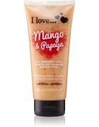 I Love Mango & Papaya gel de dus exfoliant 200 ml