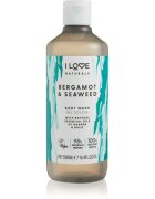 I Love Naturals Bergamot & Seaweed gel parfumat pentru duș 500 ml