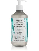 I Love Naturals Bergamot & Seaweed Lapte de mâini și de corp 500 ml