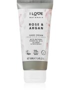 I Love Naturals Rose & Argan crema de maini hidratanta cu aromă de trandafiri 100 ml