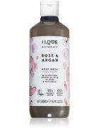 I Love Naturals Rose & Argan gel de dus imbatator cu aromă de trandafiri 500 ml