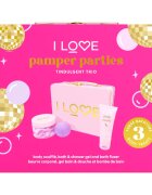 I Love Pamper Parties Tindulgent Trio set cadou intr- o cutie