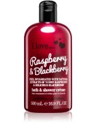 I Love Raspberry & Blackberry cremă de duș și baie 500 ml
