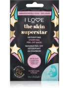 I Love Skin Superstar mască activă și detoxifiantă cu carbon activ 10 ml