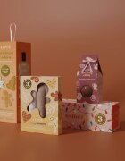 I Love Special Moments Festive Fun bombă de baie parfum Cinnamon Pumpkin Spice Gingerbread 3x150 g