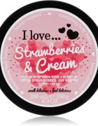 I Love Strawberries & Cream unt pentru corp 200 ml