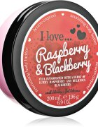 I Love Strawberries & Cream unt pentru corp Raspberry & Blackberry 200 ml
