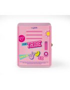 I Love Vibe Tribe set cadou cutie de metal