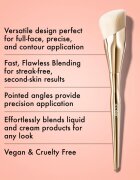 ICONIC London Complexion Brush pensula pentru crema si fond de ten 1 buc