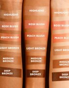 ICONIC London Multi-Use Cream Blush Bronze and Highlight Palette paleta pentru fata multifunctionala faciale 6x3.2 g