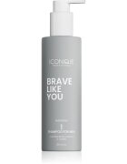 ICONIQUE Professional BRAVE LIKE YOU Energising Shampoo sampon energizant pentru barbati 250 ml