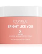 ICONIQUE Professional BRIGHT LIKE YOU Colour & Shine Protection Mask mască protectoare cu efect regenerator pentru păr vopsit 200 ml