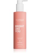 ICONIQUE Professional BRIGHT LIKE YOU Colour & Shine Protection Shampoo șampon regenerator pentru păr vopsit 250 ml