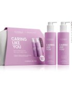 ICONIQUE Professional CARING LIKE YOU Set Shampoo 250 ml Conditioner 250 ml BrushArt Brush set cadou pentru par si scalp