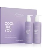 ICONIQUE Professional COOL LIKE YOU Perfect Blonde & Silver Violet Set set neutralizeaza tonurile de galben