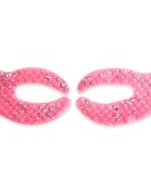 IDC INSTITUTE C Shaped Glitter Eye Pink mască pentru zona ochilor 1 buc