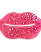 IDC INSTITUTE Glitter Lip Pink mască cu hidrogel pentru buze 1 buc