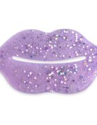 IDC INSTITUTE Glitter Lip Purple mască cu hidrogel pentru buze 1 buc