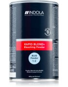 Indola Rapid BLOND+ Bleaching Powder pudra decoloranta pentru păr culoare Blue 450 g
