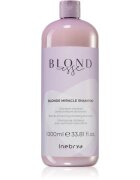 Inebrya BLONDesse Blonde Miracle Shampoo șampon detoxifiant pentru curățare pentru par blond 1000 ml