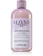 Inebrya BLONDesse Blonde Miracle Shampoo șampon detoxifiant pentru curățare pentru par blond 300 ml
