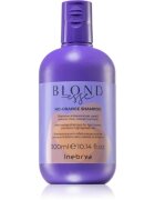 Inebrya BLONDesse No-Orange Shampoo sampon hranitor neutralizarea subtonurilor de alamă 300 ml