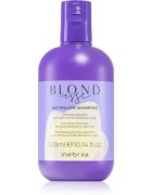Inebrya BLONDesse No-Yellow Shampoo șampon pentru neutralizarea tonurilor de galben pentru părul blond şi gri 300 ml