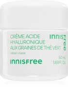 innisfree Green Tea Seed Hyaluronic Cream crema de fata hidratanta cu efect calmant 50 ml