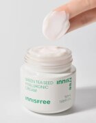 innisfree Green Tea Seed Hyaluronic Cream crema de fata hidratanta cu efect calmant 50 ml