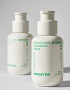 innisfree Green Tea Seed Hyaluronic Serum ser facial calmant pentru luminozitate si hidratare 80 ml