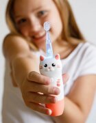 innoGIO GIOcat periuta de dinti cu ultrasunete pentru copii White 1 buc
