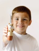 innoGIO GIOdog periuta de dinti cu ultrasunete pentru copii Brown 1 buc